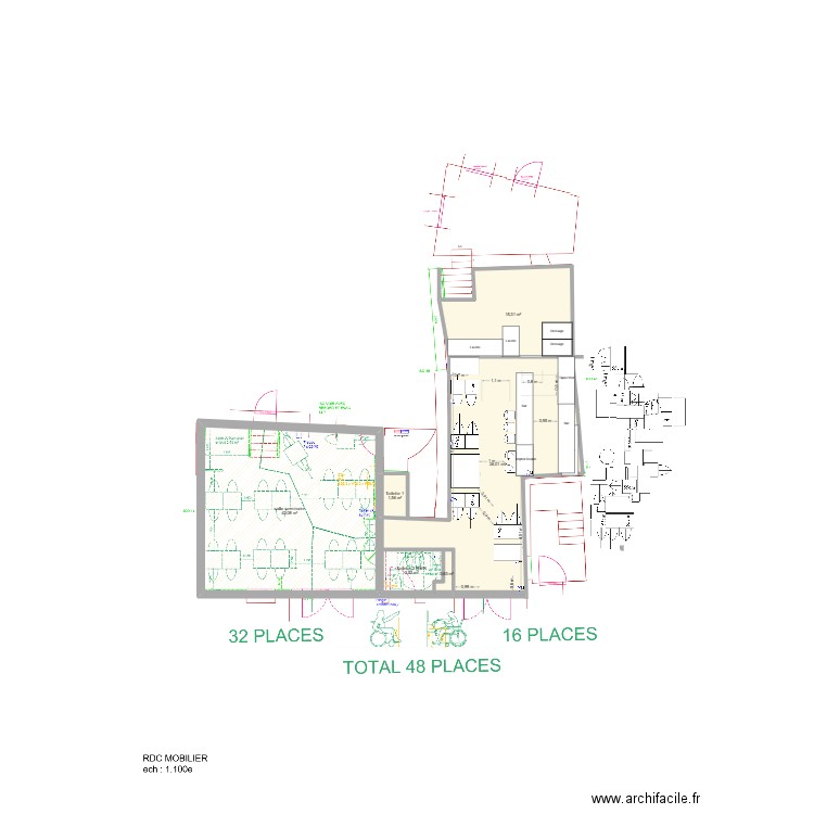 valide avec marina 24042025  16P + 3P  pdj. Plan de 6 pièces et 101 m2