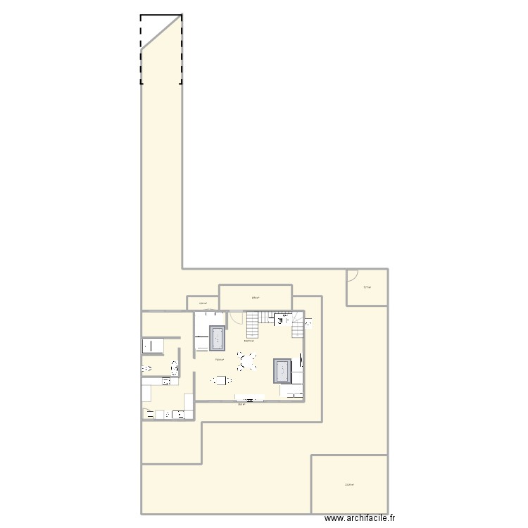 plan maison. Plan de 0 pièce et 0 m2