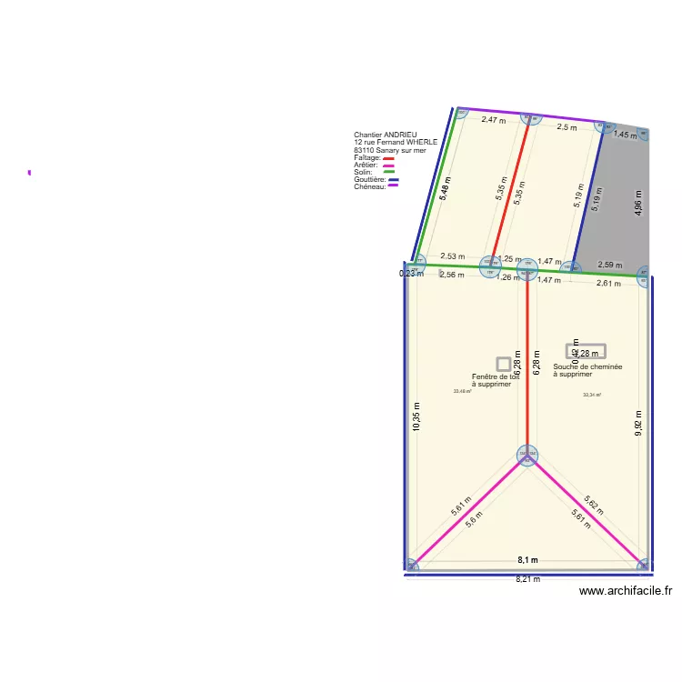 Plan ANDRIEU. Plan de 