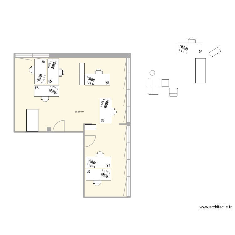 R&D_Gare 25_V0. Plan de 0 pièce et 0 m2