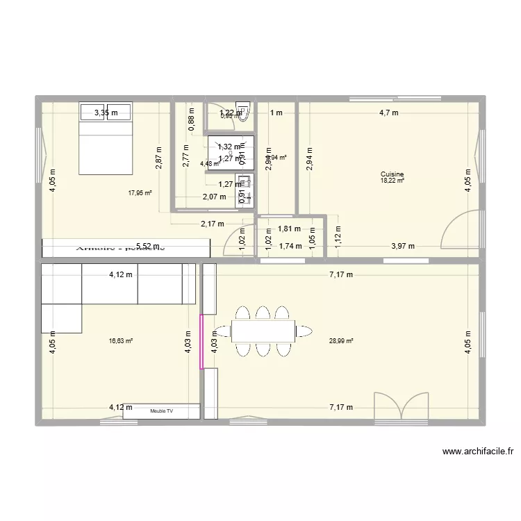 UR ONEA ETAGE v9. Plan de 