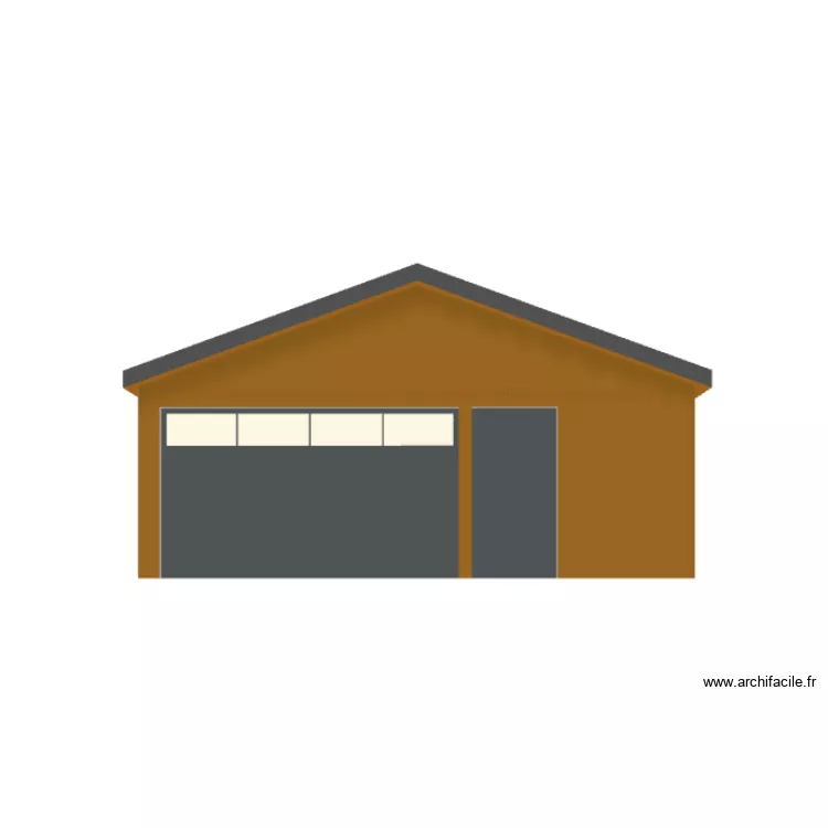facade echelle 1. Plan de 