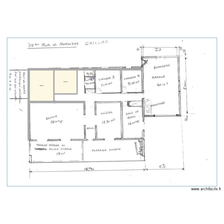 GAILLAC2. Plan de 0 pièce et 0 m2