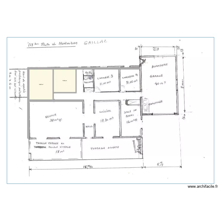 GAILLAC2. Plan de GAILLAC2. Plan de