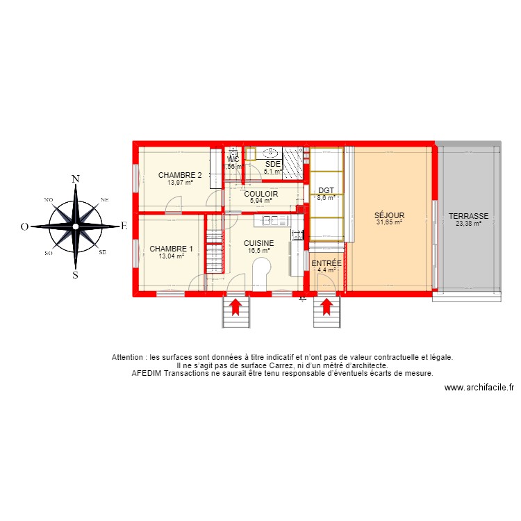 BI17766 -. Plan de 27 pièces et 244 m2