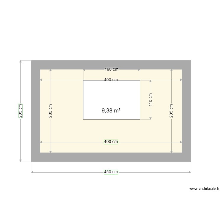 facade. Plan de 0 pièce et 0 m2