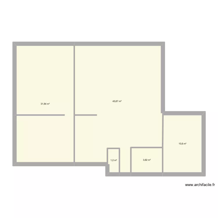 Daniel. Plan de 5 et 93 m² Daniel. Plan de 5 et 93 m²
