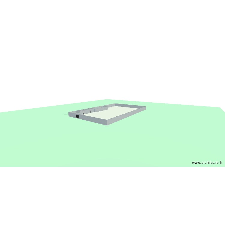 MARCHE GOURMAND 1500M2. Plan de 9 pièces et 1557 m2