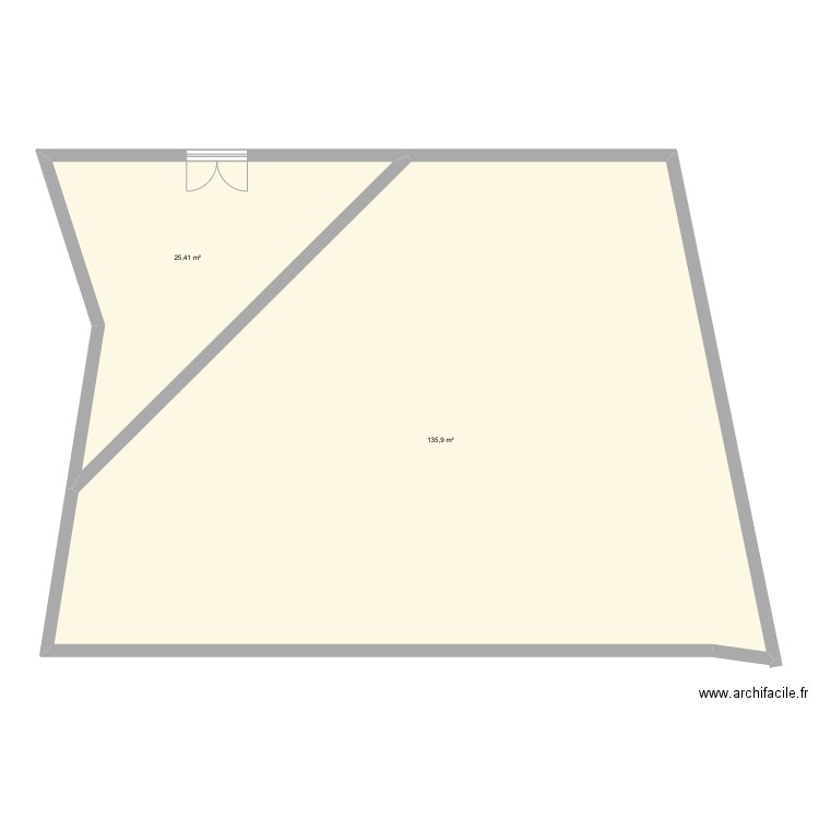 essaie. Plan de 0 pièce et 0 m2