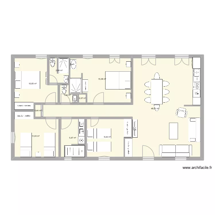 GRANDE AUGUIERE3. Plan de 