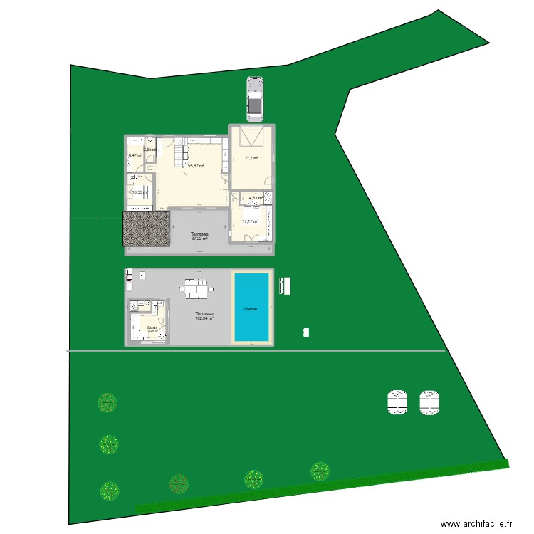 Laymont Rev. Plan de 16 pièces et 384 m2
