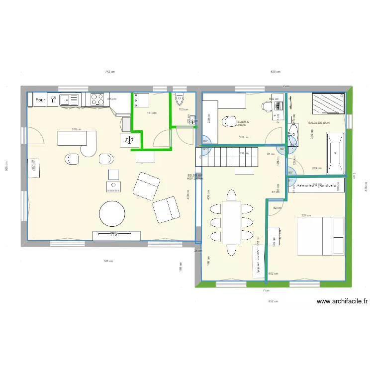 chalet ext version 0824-2. Plan de chalet ext version 0824-2. Plan de