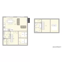Chalet 28x32 4 chambres + rangement