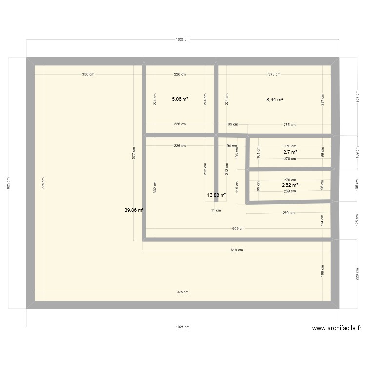 maison burdigne. Plan de 0 pièce et 0 m2