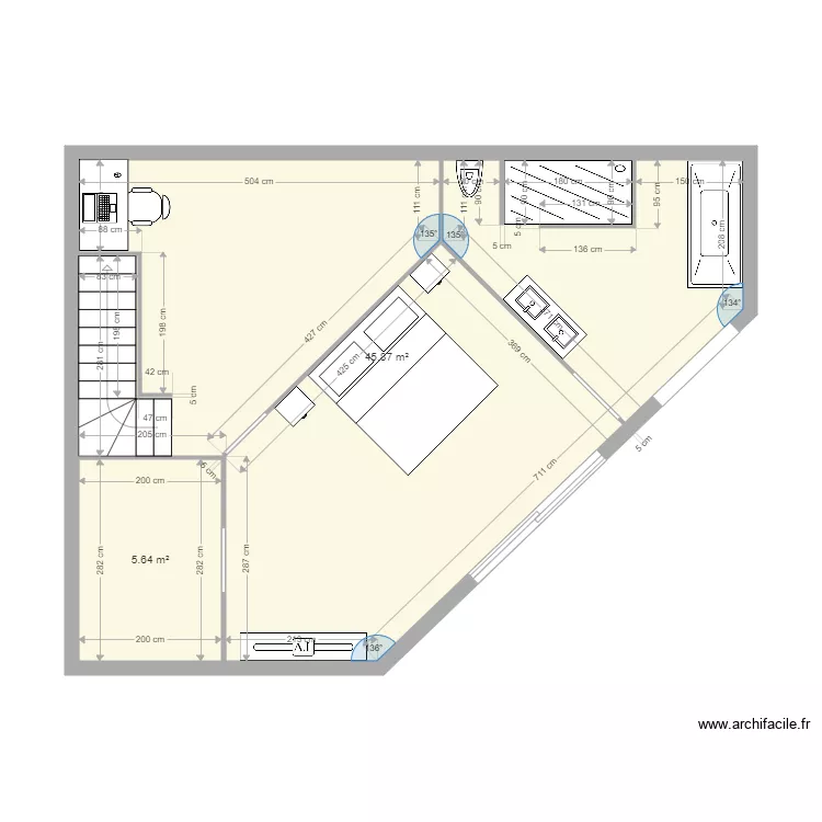 1 etage maison. Plan de 1 etage maison. Plan de