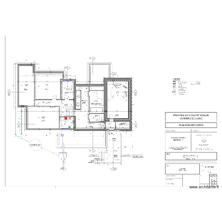 Delvaux sous-sol. Plan de 0 pièce et 0 m2