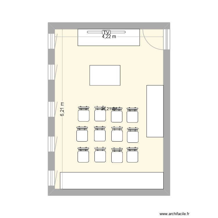 salle stanley. Plan de 0 pièce et 0 m2