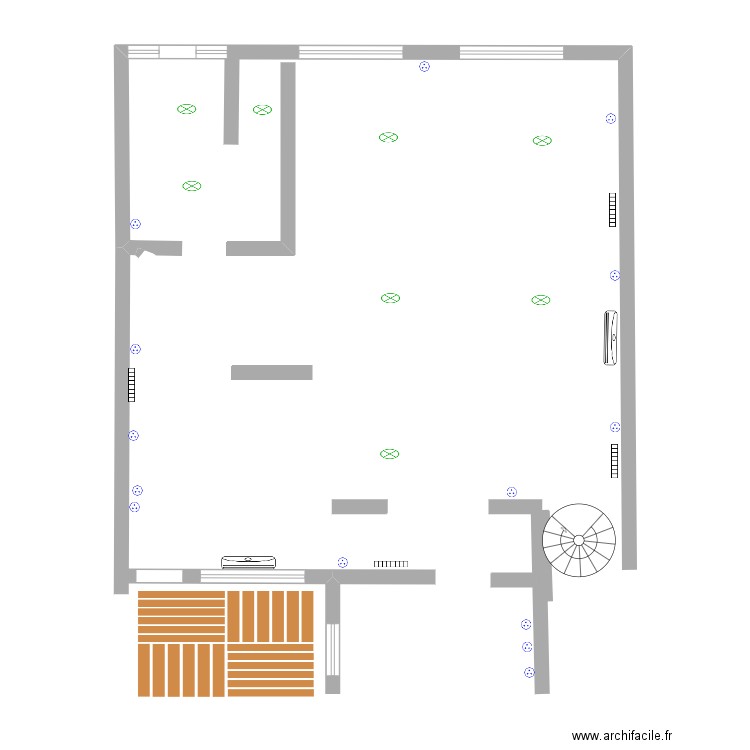 RDC cabinet Louis. Plan de 0 pièce et 0 m2