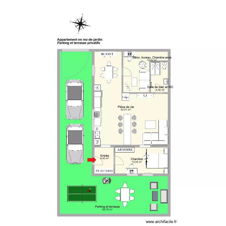 KITTLER ESSEY. Plan de 