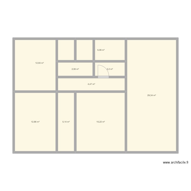 VUE EN PLAN COTE. Plan de 0 pièce et 0 m2