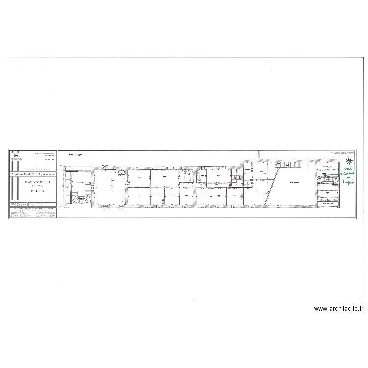 Administration Wifi  1° Etage. Plan de 0 pièce et 0 m2
