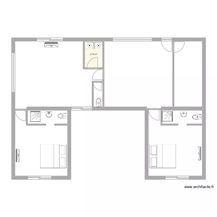 Casa C. Plan de Casa C. Plan de