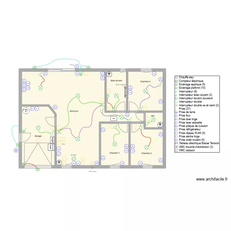GURY. Plan de 7 et 100 m² GURY. Plan de 7 et 100 m²