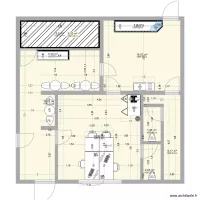 bureau rdc meubl&eacute; 12/01