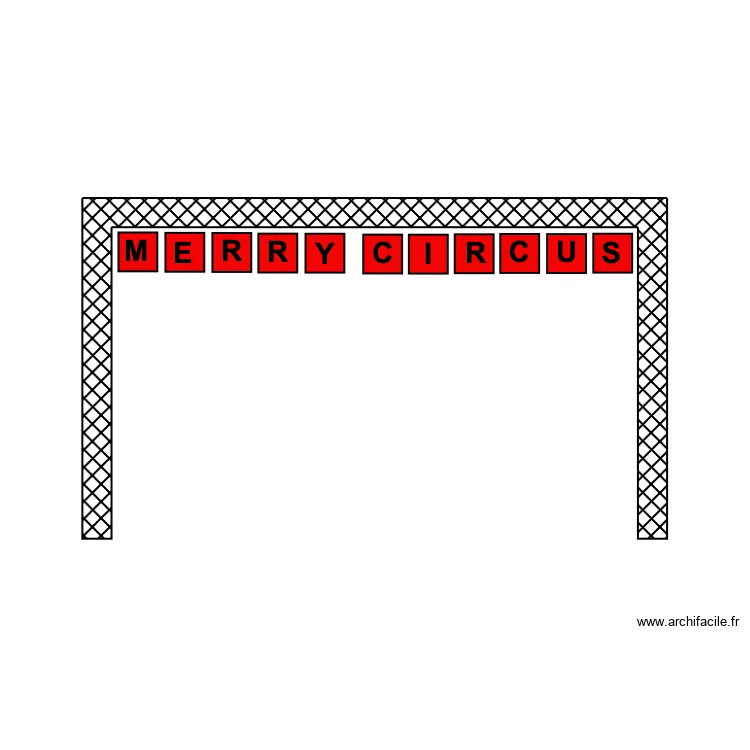 arche lettres 2. Plan de 