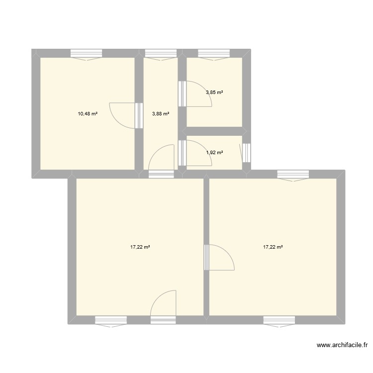 Maison Pierre . Plan de 0 pièce et 0 m2