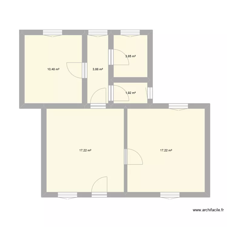 Maison Pierre . Plan de 