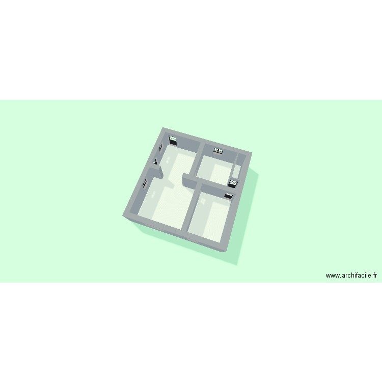 MaisonDD20250531. Plan de 4 pièces et 78 m2
