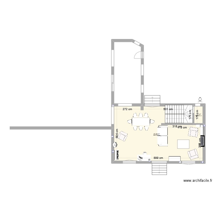 RDC Serpolette. Plan de 0 pièce et 0 m2