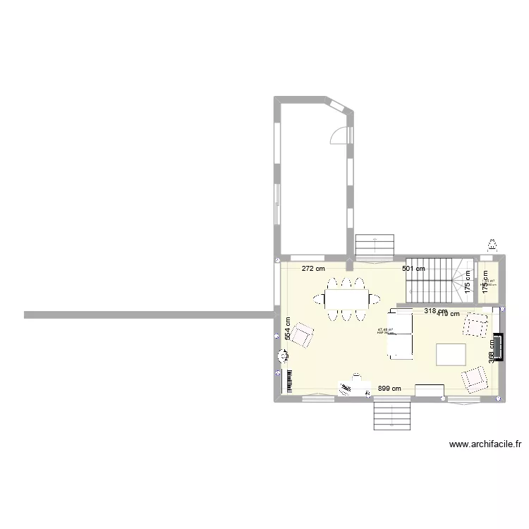 RDC Serpolette. Plan de 