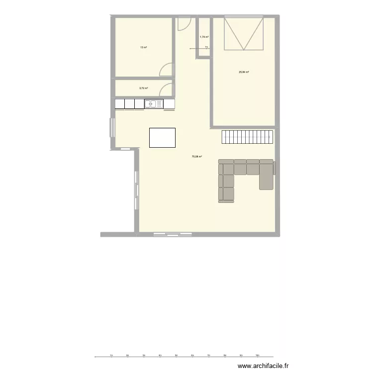 dreamhouse. Plan de 5 Pièces et 119 m²