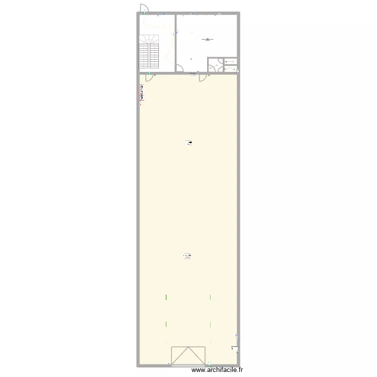 DAGMAN. Plan de 11  et 490 m²