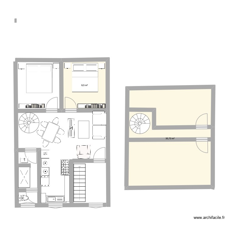 Vandenbroeckstraat. Plan de 0 pièce et 0 m2