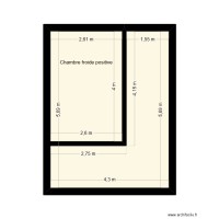 Plan chambre froide ANNEXE