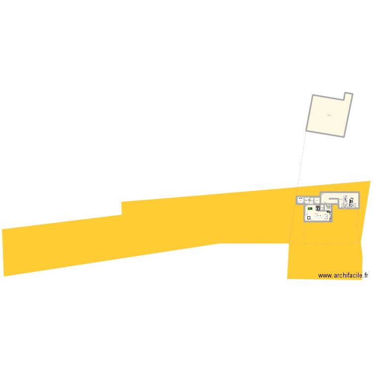 Courte soupe 1. Plan de 10 pièces et 510 m2