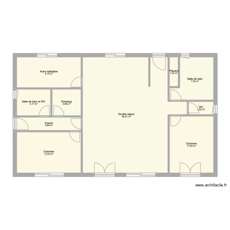 Projet Matignon. Plan de 