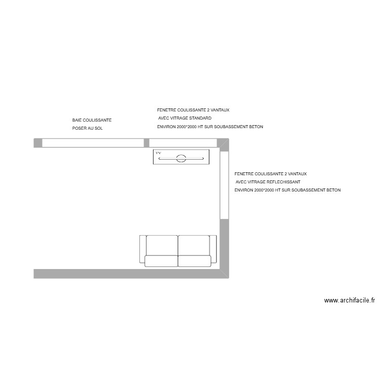 AUCLAIR LONS. Plan de 0 pièce et 0 m2