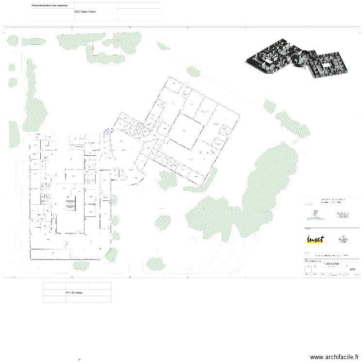 St Pierre. Plan de 0 pièce et 0 m2
