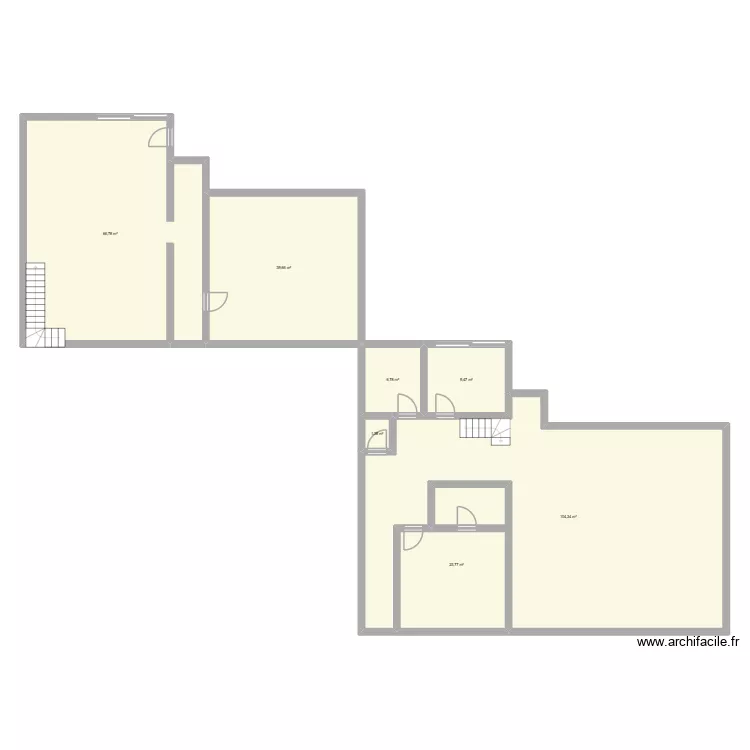 maison. Plan de maison. Plan de