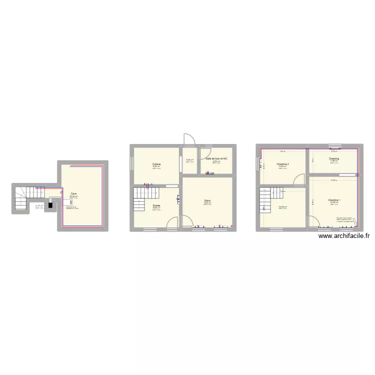 Nicolaije. Plan de 11 Pièces et 99 m²