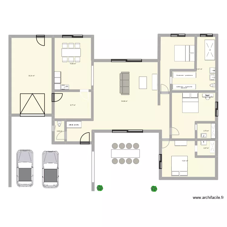 maison plain pied. Plan de 10 et 179 m² maison plain pied. Plan de 10 et 179 m²