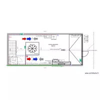 N°253346 Plan rez-de-chaussée Box 72 Mont-sur-Lausanne