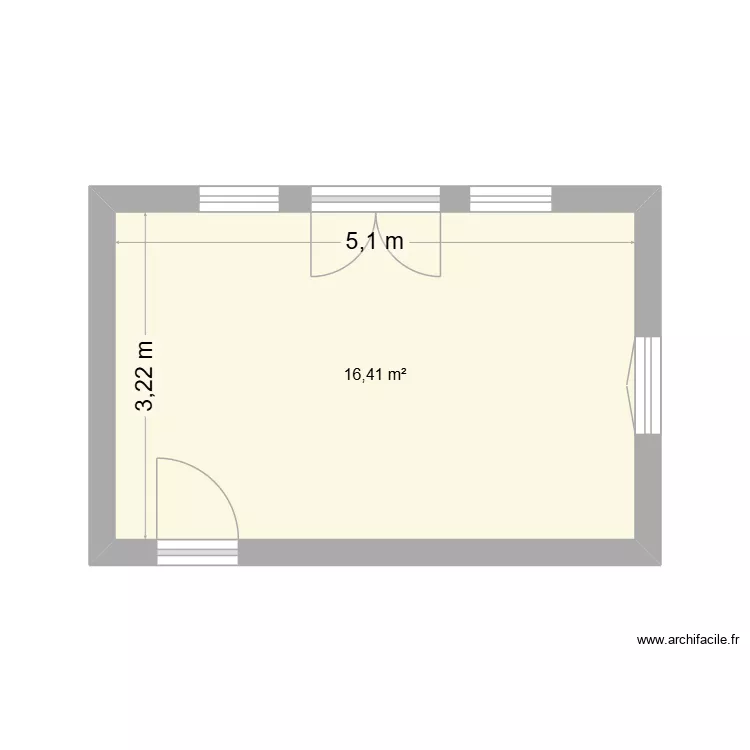 cuisine papa. Plan de 1 et 16 m² cuisine papa. Plan de 1 et 16 m²