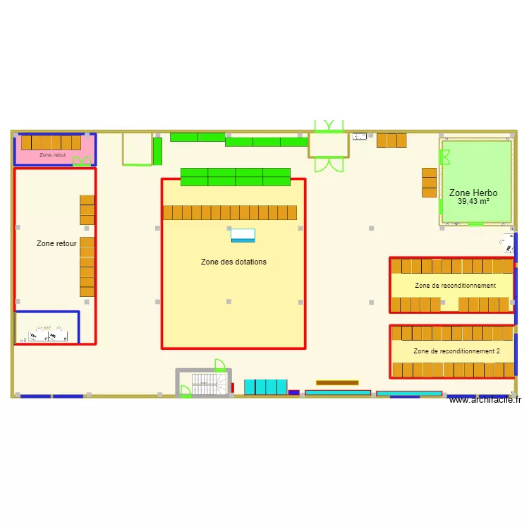 Tilman Lo 1 er jb. Plan de 11 et 1293 m² Tilman Lo 1 er jb. Plan de 11 et 1293 m²