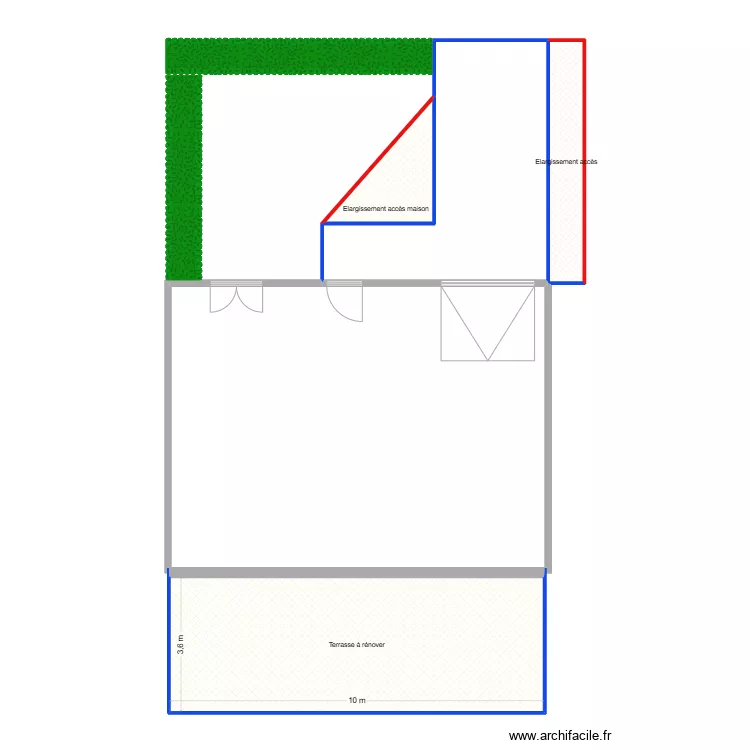 AMENAGEMENT BAISIEUX. Plan de 