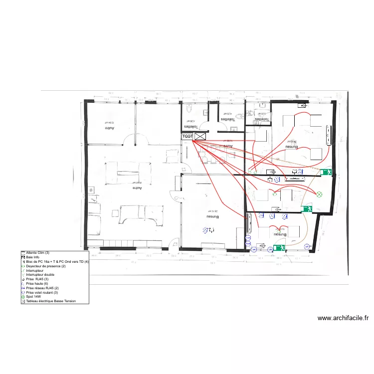 PROJET DTISI. Plan de 